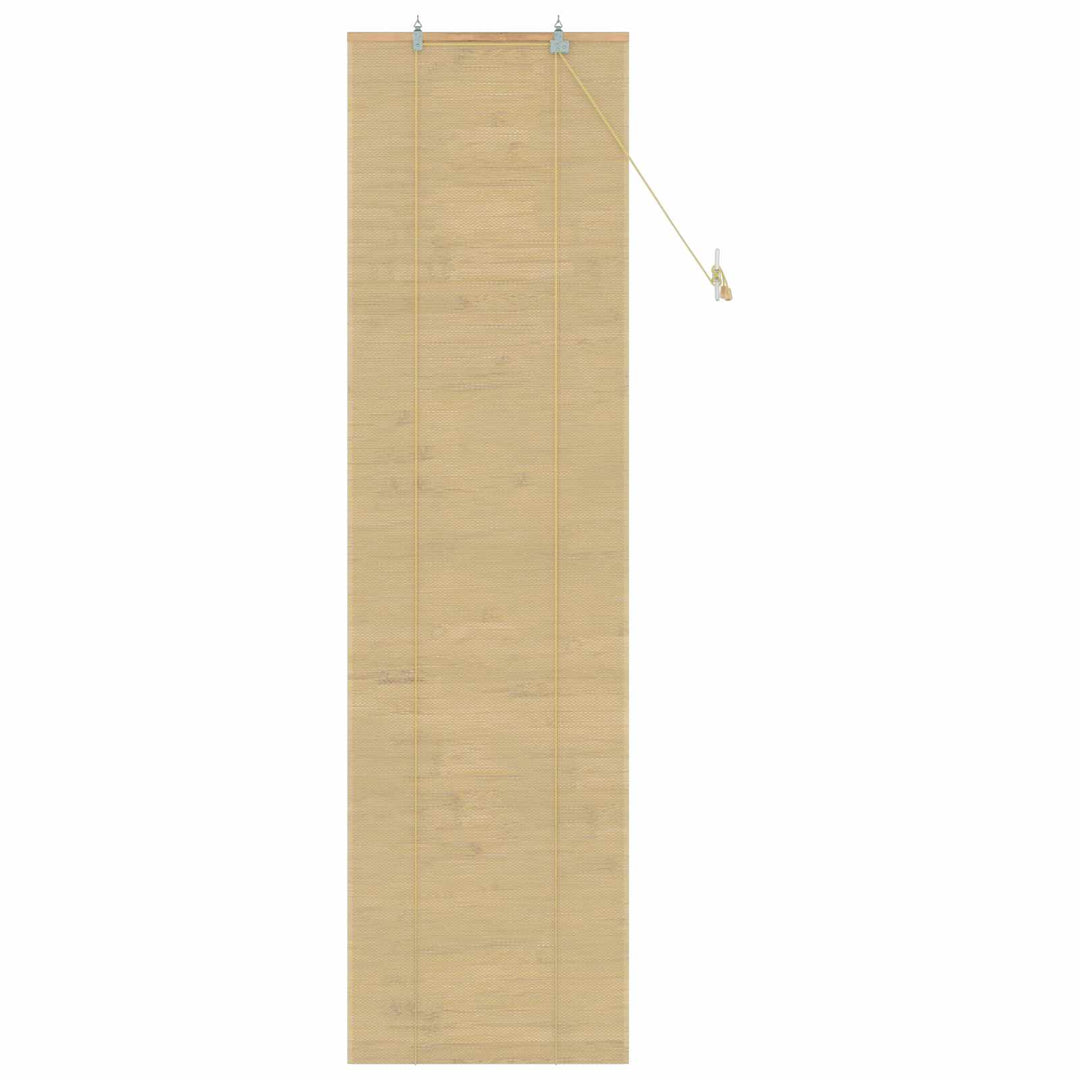 Rullegardin Naturfarvet 50 x 220 cm Bambus