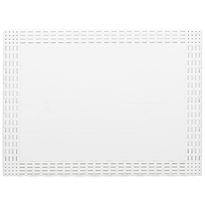 Lounge sæt med pude 3 pcs Hvid PP