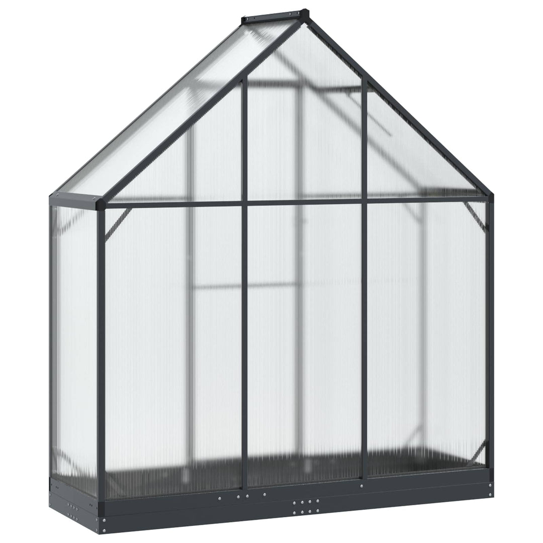 Have Drivhus med dør med lås Antracit 183,5 x 63,5 x 207 cm