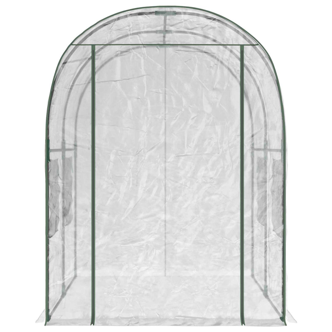 Drivhus med ramme 160 x 200 x 192,5 cm PVC Transparent