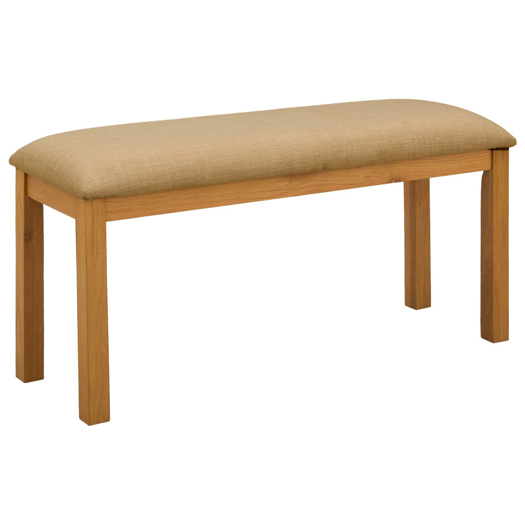 Spisestuesæt 3 stk. Beige Massivt Eg Træ