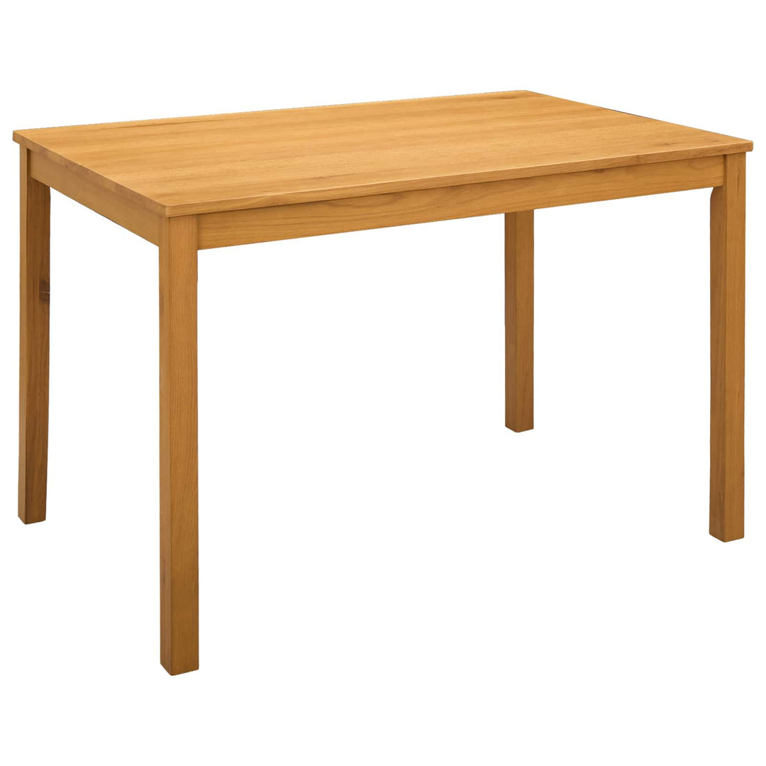Spisestuesæt 4 stk. Sort Massivt Eg Træ