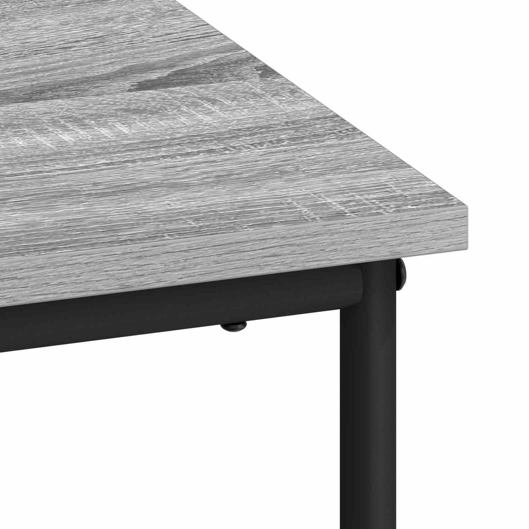 Skrivebord med opbevaring Grå Sonoma 100 x 50 x 75 cm