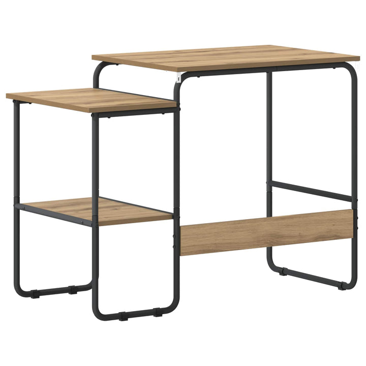Skrivebord med opbevaring Artisan-eg 100 x 50 x 75 cm