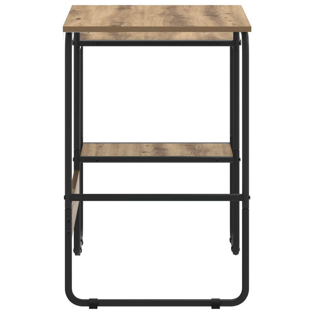 Skrivebord med opbevaring Artisan-eg 100 x 50 x 75 cm