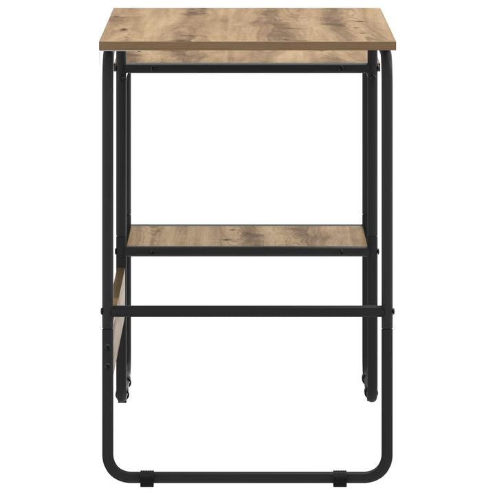 Skrivebord med opbevaring Artisan-eg 100 x 50 x 75 cm