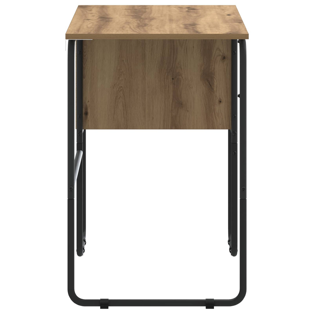 Skrivebord med opbevaring Artisan-eg 100 x 50 x 75 cm
