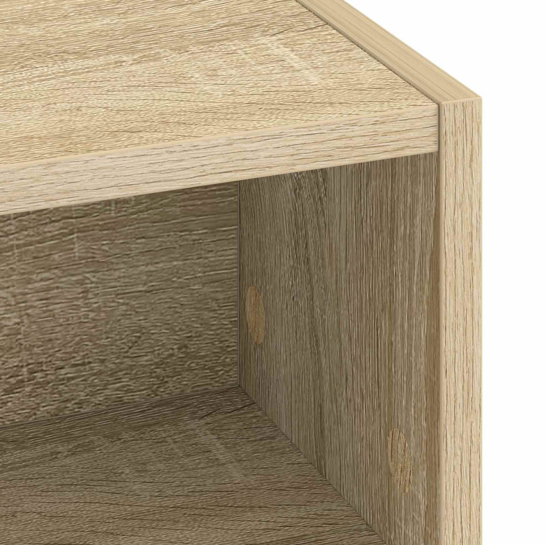 Skrivebord med opbevaring Sonoma-eg 60 x 50 x 91 cm