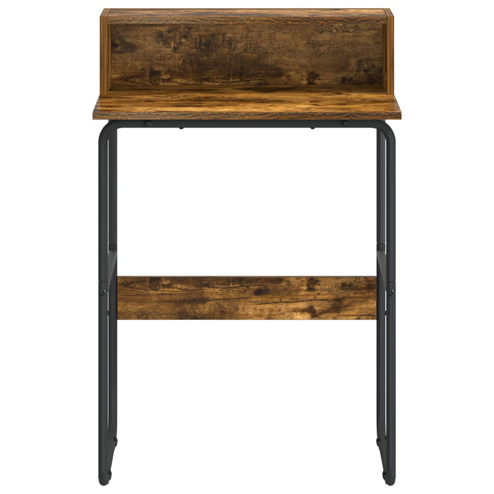 Skrivebord med opbevaring Røget eg 60 x 50 x 91 cm