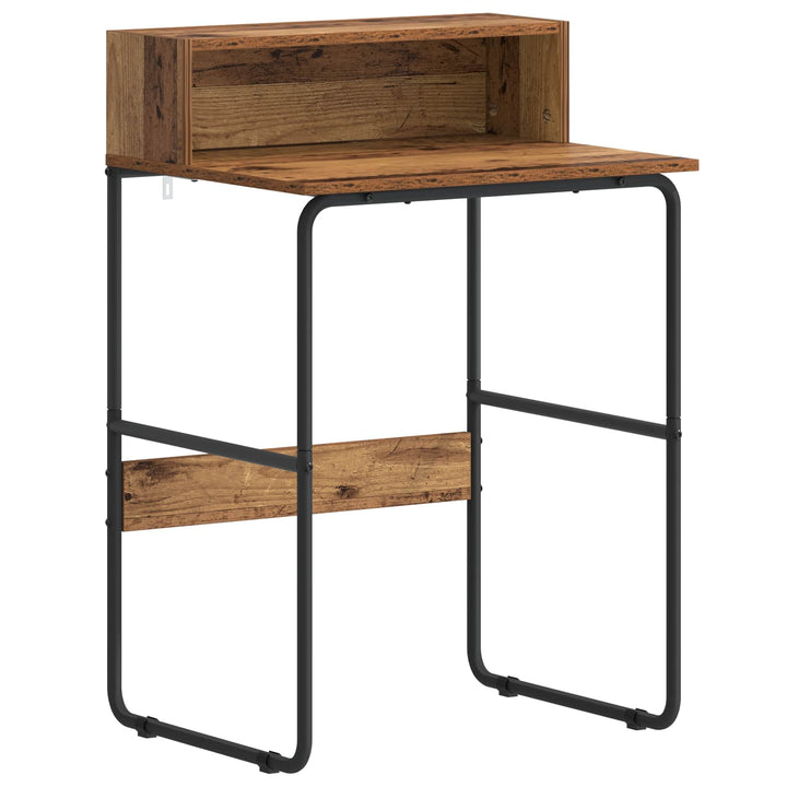 Skrivebord med opbevaring Egetræ 60 x 50 x 91 cm