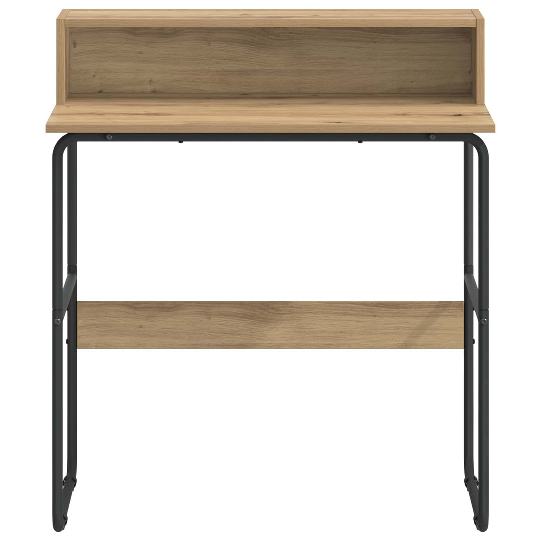 Skrivebord med opbevaring Artisan-eg 80 x 50 x 91 cm
