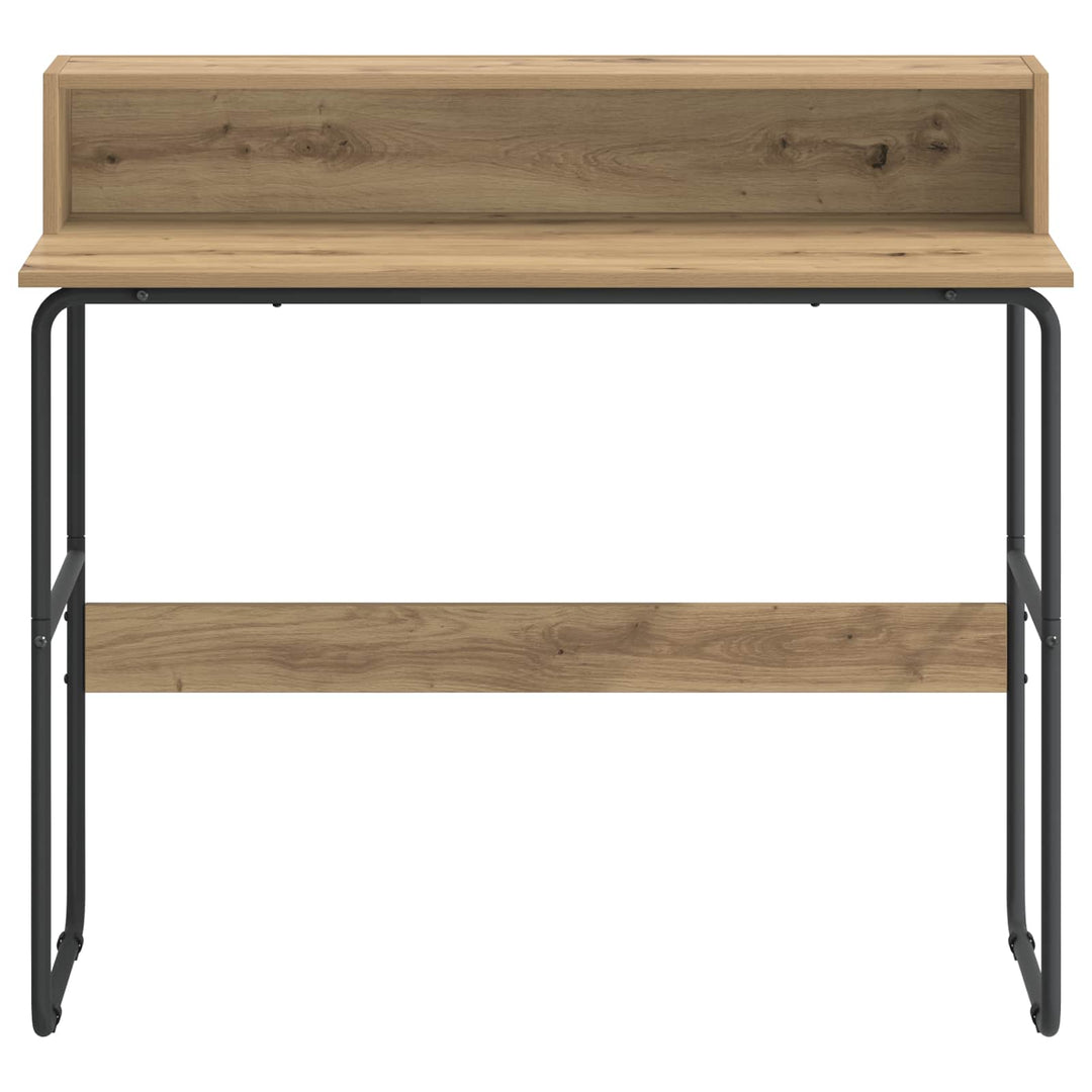 Skrivebord med opbevaring Artisan-eg 100 x 50 x 91 cm
