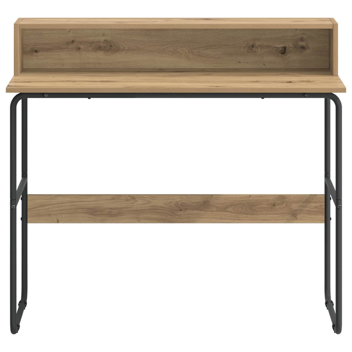 Skrivebord med opbevaring Artisan-eg 100 x 50 x 91 cm