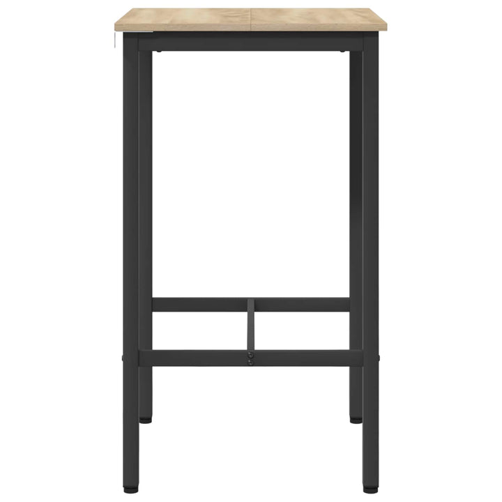 Barbord 52 x 52 x 90 cm Konstrueret træ Sonoma-eg Rektangulær