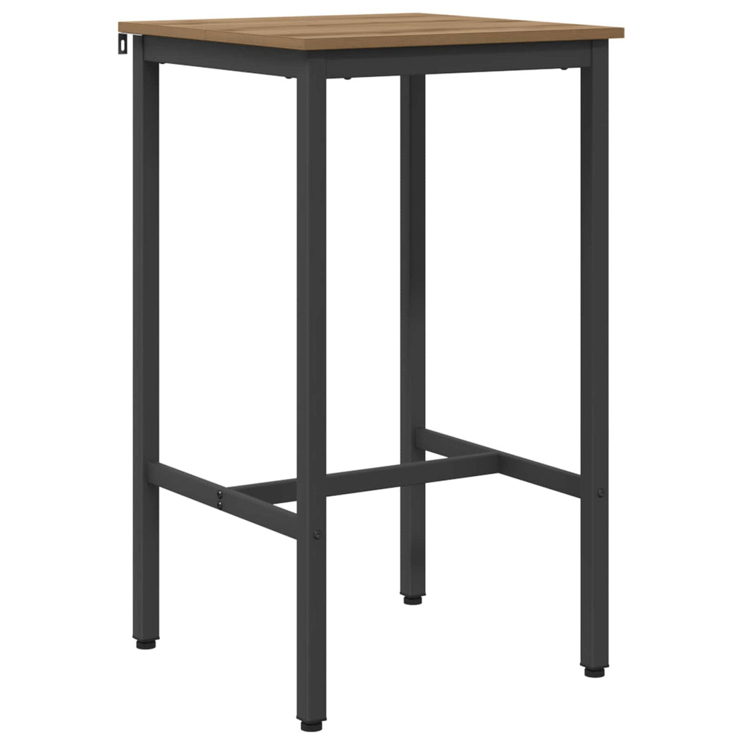 Barbord 52 x 52 x 90 cm Konstrueret træ Artisan-eg Rektangulær