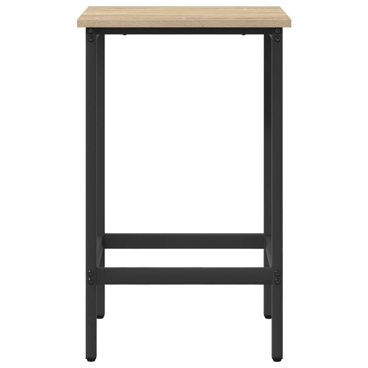 Barbænk 2 stk. Sonoma-eg 40 x 32 x 64 cm Konstrueret træ