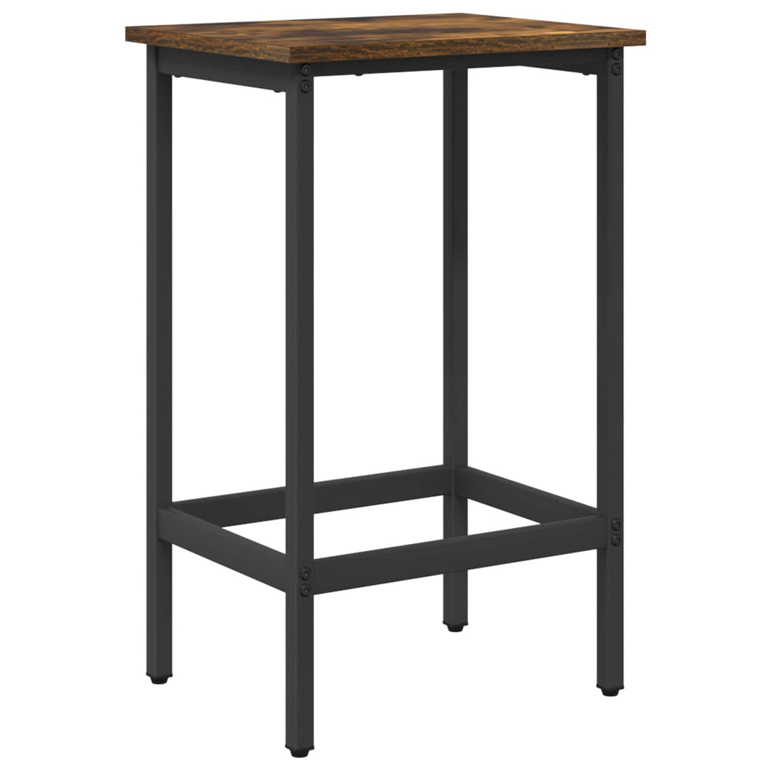Barbænk Røget eg 40 x 32 x 64 cm Konstrueret træ