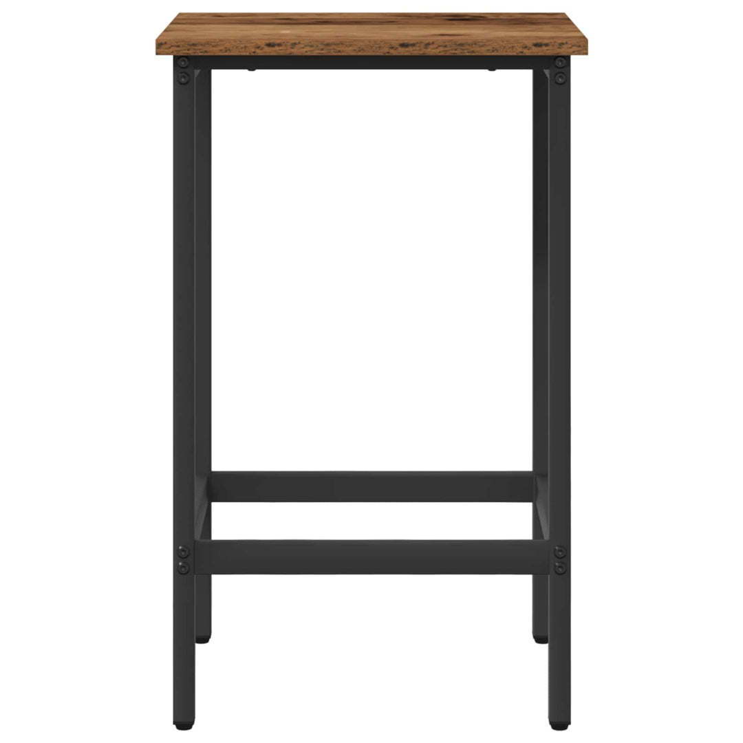 Barbænk Gammelt træ 40 x 32 x 64 cm Konstrueret træ