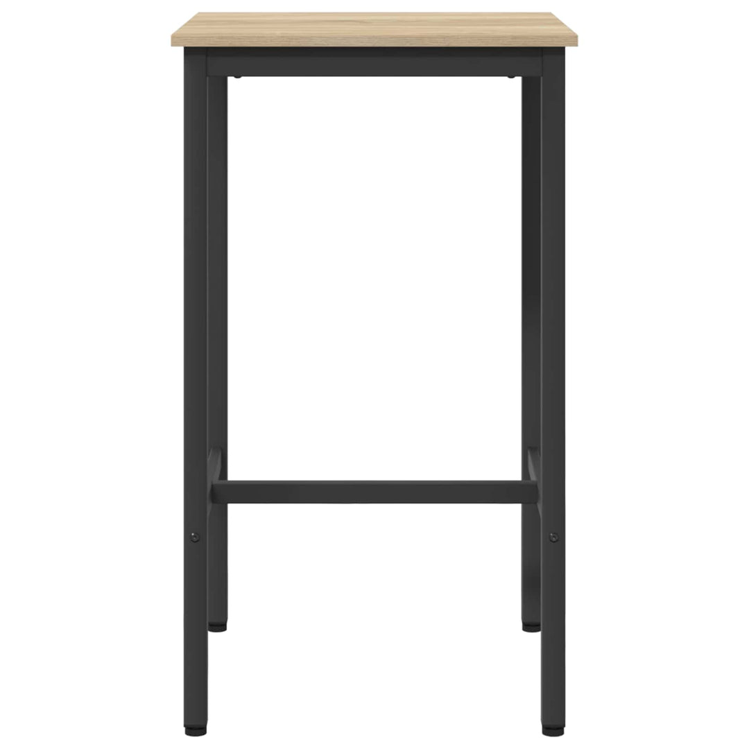Barbord 52 x 52 x 110 cm Konstrueret træ Sonoma-eg Rektangulær