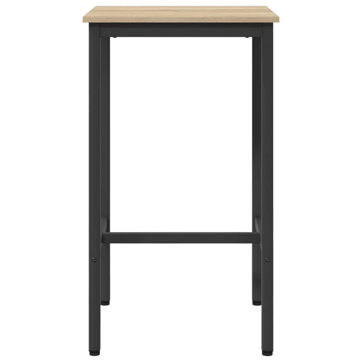 Barbord 52 x 52 x 110 cm Konstrueret træ Sonoma-eg Rektangulær