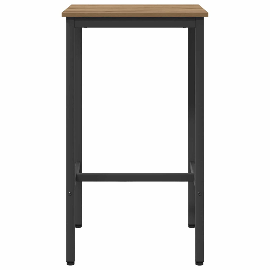 Barbord 52 x 52 x 110 cm Konstrueret træ Artisan-eg Rektangulær