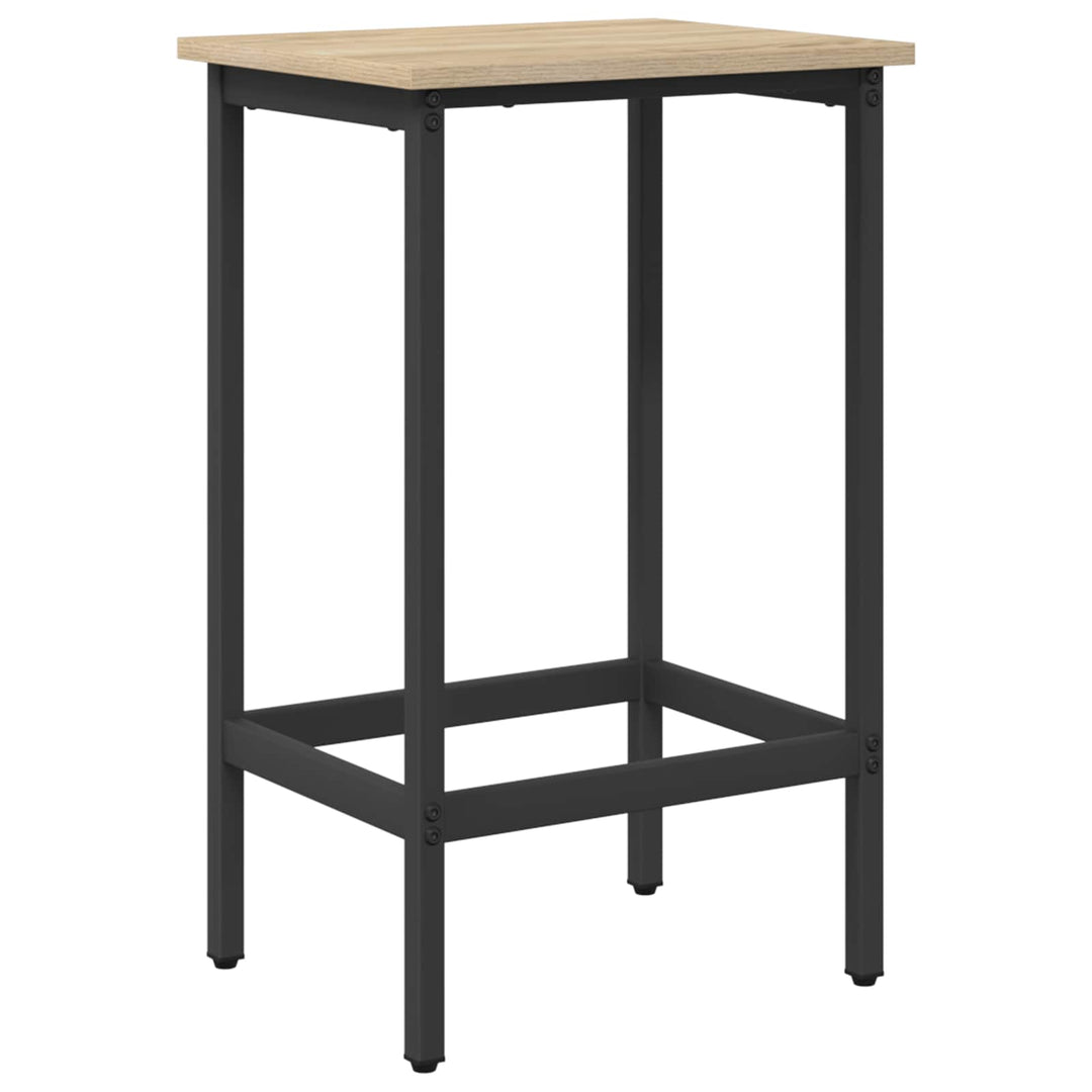 Barbænk Sonoma-eg 40 x 32 x 74 cm Konstrueret træ
