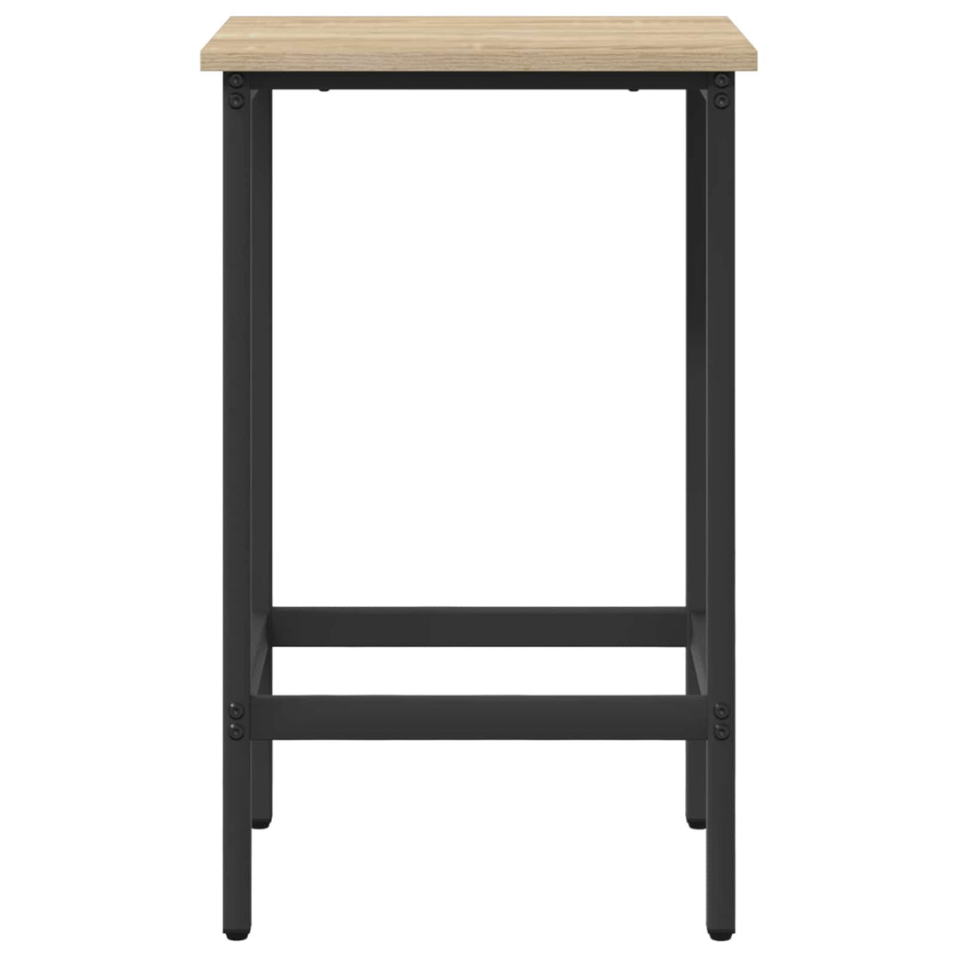 Barbænk 2 stk. Sonoma-eg 40 x 32 x 74 cm Konstrueret træ