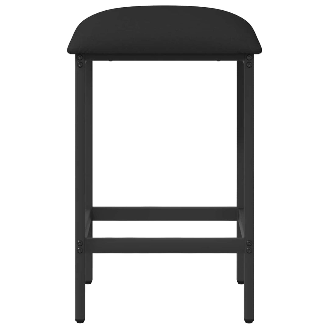 Barbænk Sort 40 x 32 x 64 cm Konstrueret træ