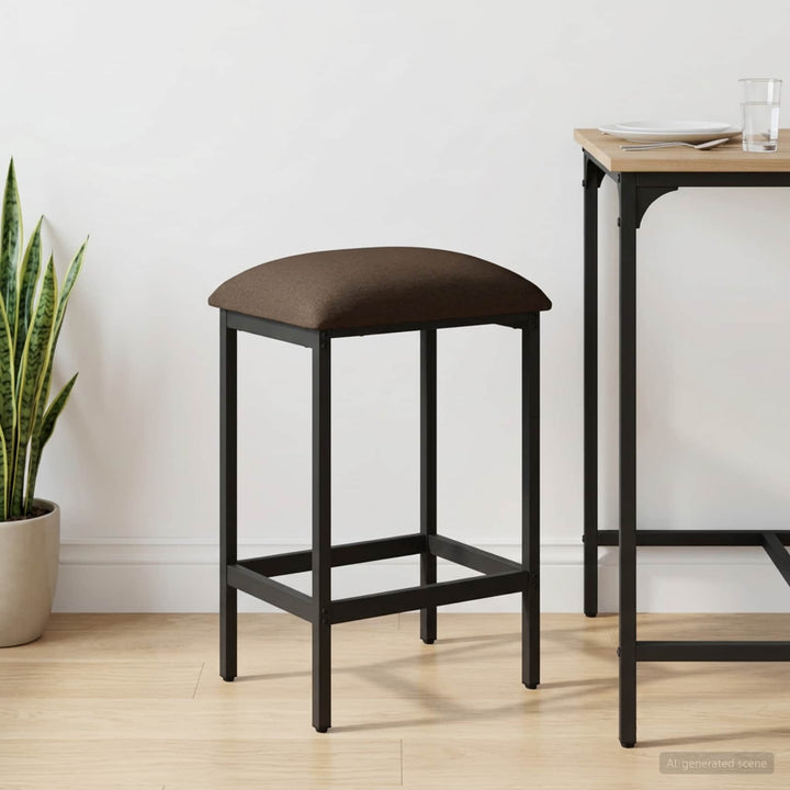 Barbænk Gråbrun 40 x 32 x 64 cm Konstrueret træ
