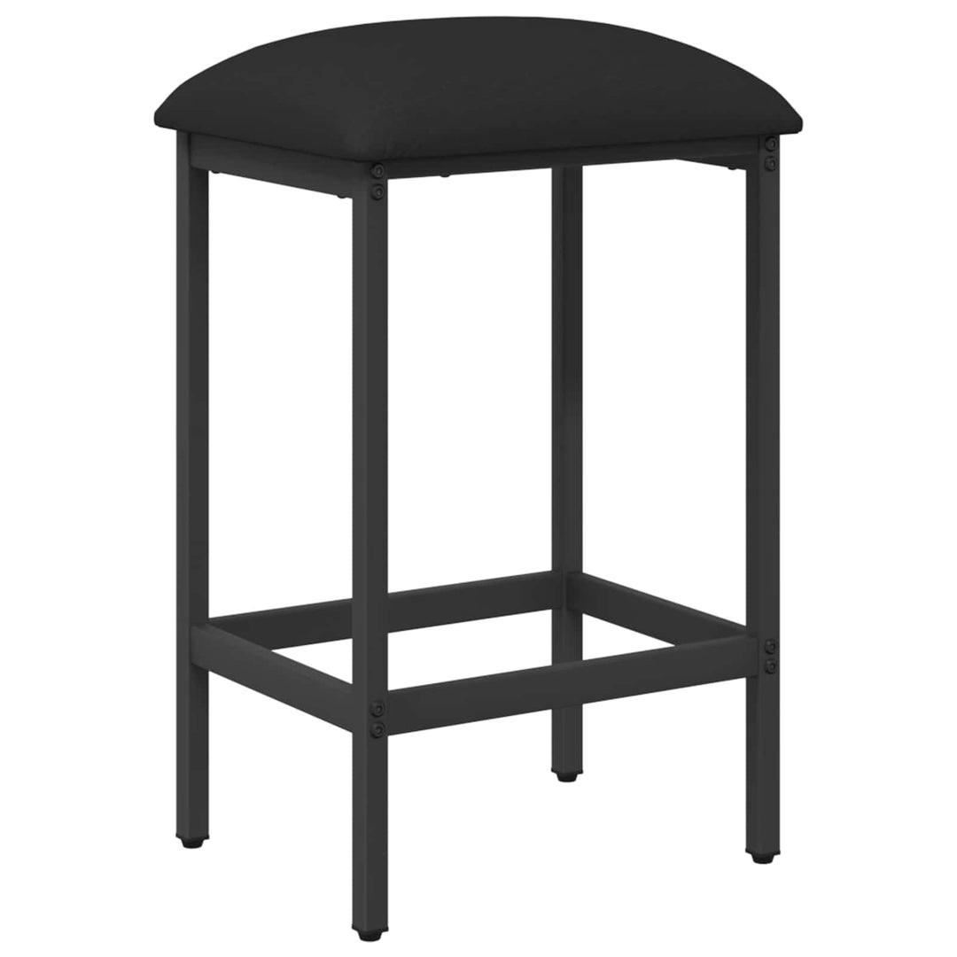 Barbænk Sort 40 x 32 x 74 cm Konstrueret træ
