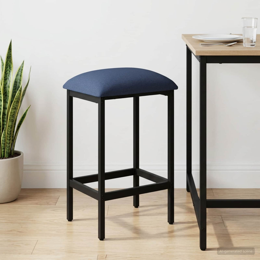 Barbænk Blå 40 x 32 x 74 cm Konstrueret træ