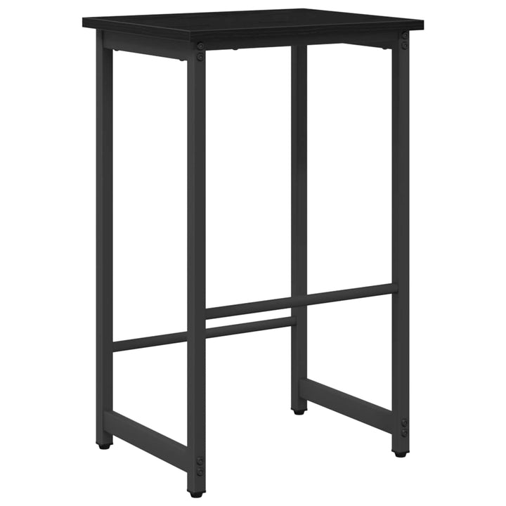 Barbænk Sort eg 40 x 32 x 64 cm Konstrueret træ