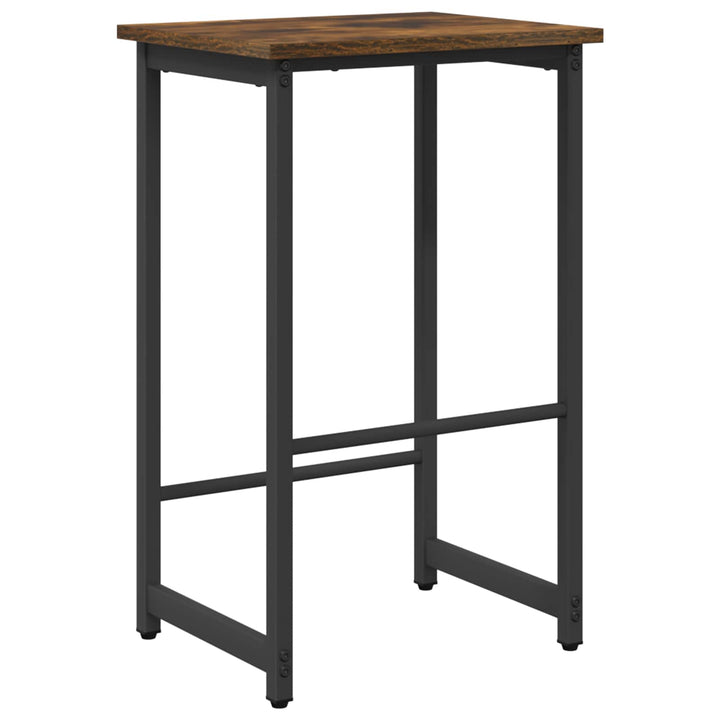 Barbænk Røget eg 40 x 32 x 64 cm Konstrueret træ