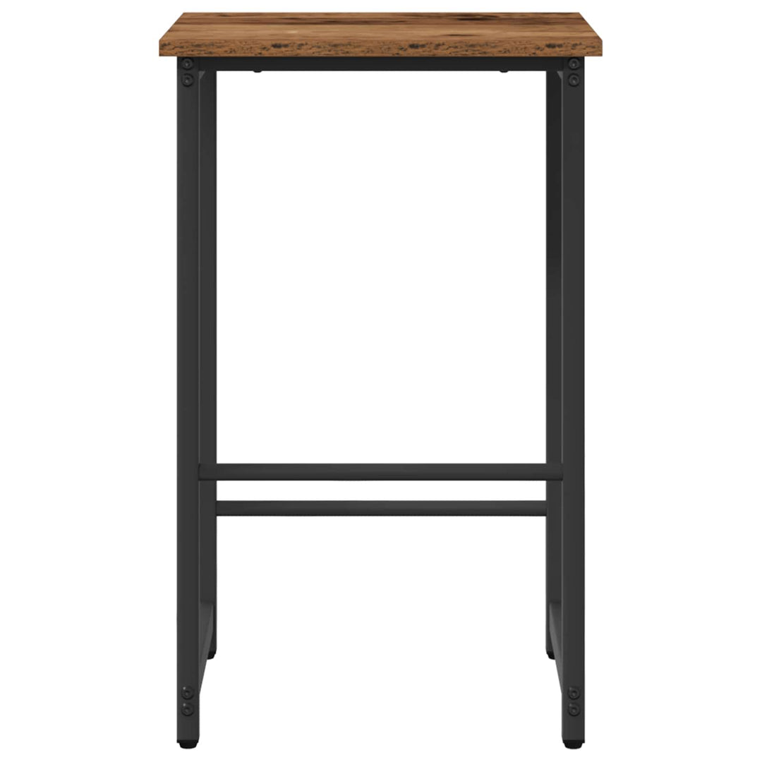 Barbænk Gammelt træ 40 x 32 x 64 cm Konstrueret træ