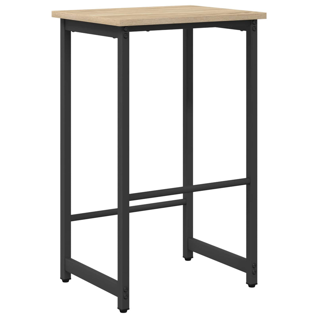 Barbænk Sonoma-eg 40 x 32 x 74 cm Konstrueret træ