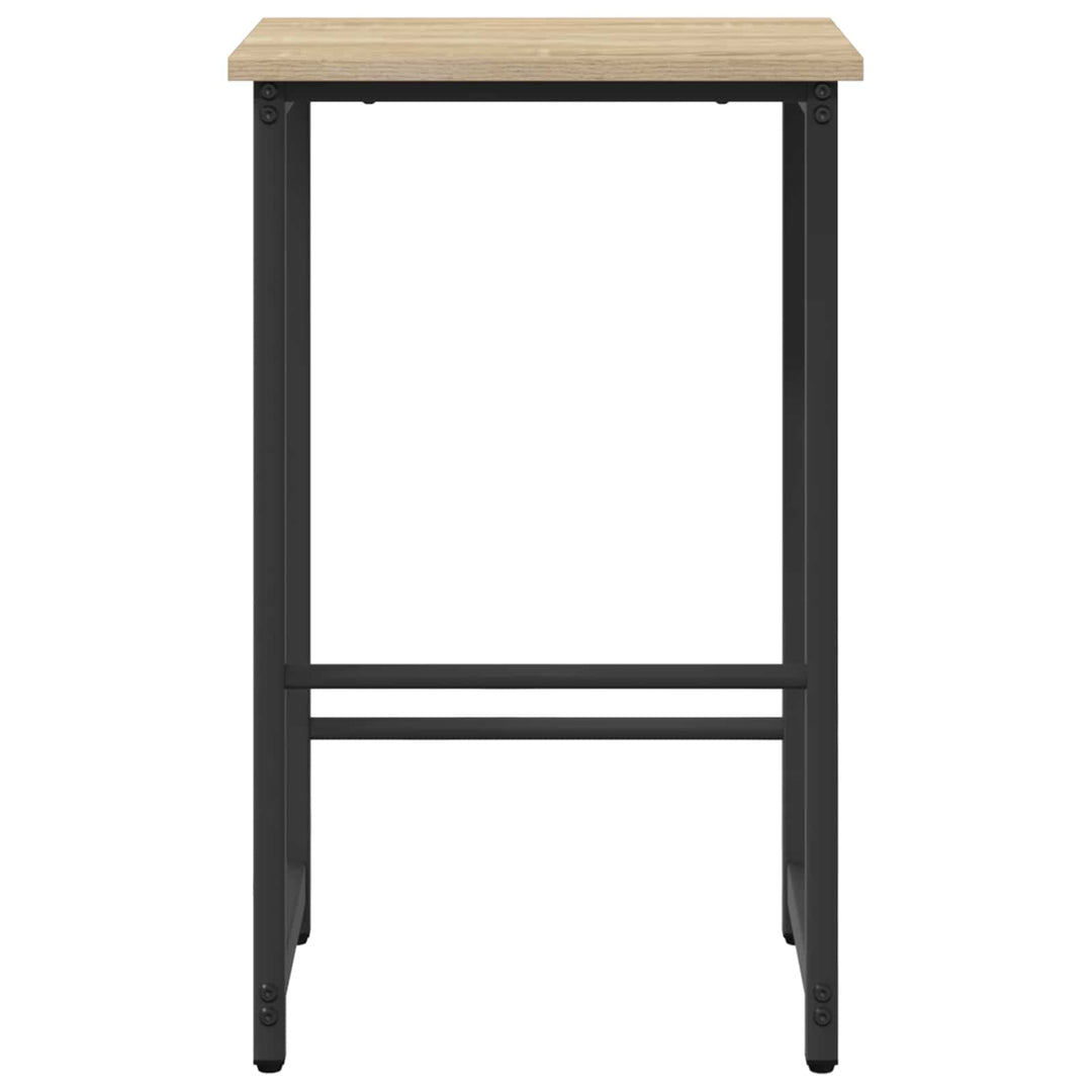 Barbænk Sonoma-eg 40 x 32 x 74 cm Konstrueret træ