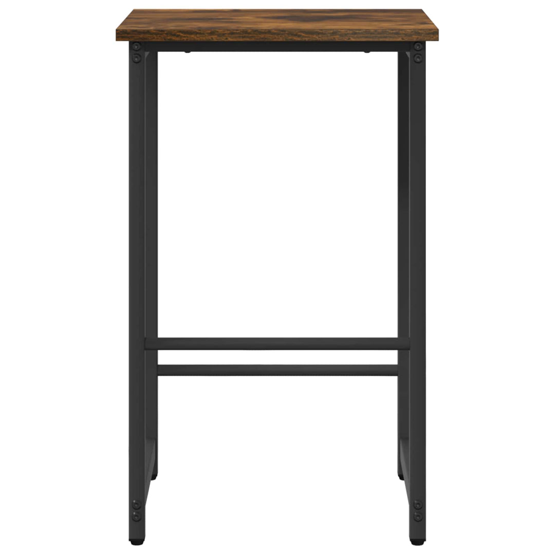 Barbænk Røget eg 40 x 32 x 74 cm Konstrueret træ