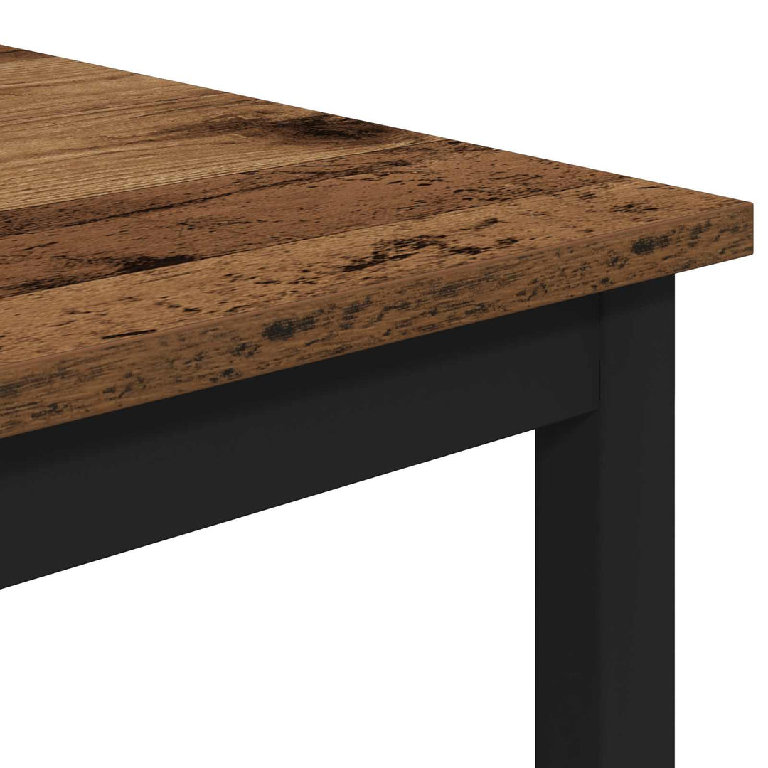 Barbænk 2 stk. Gammelt træ 40 x 32 x 74 cm Konstrueret træ