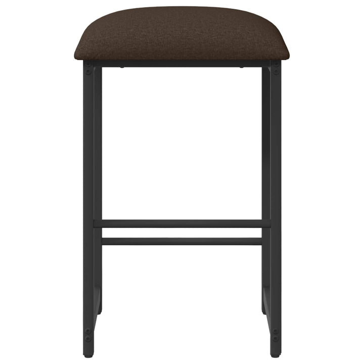 Barbænk Gråbrun 40 x 32 x 64 cm Konstrueret træ
