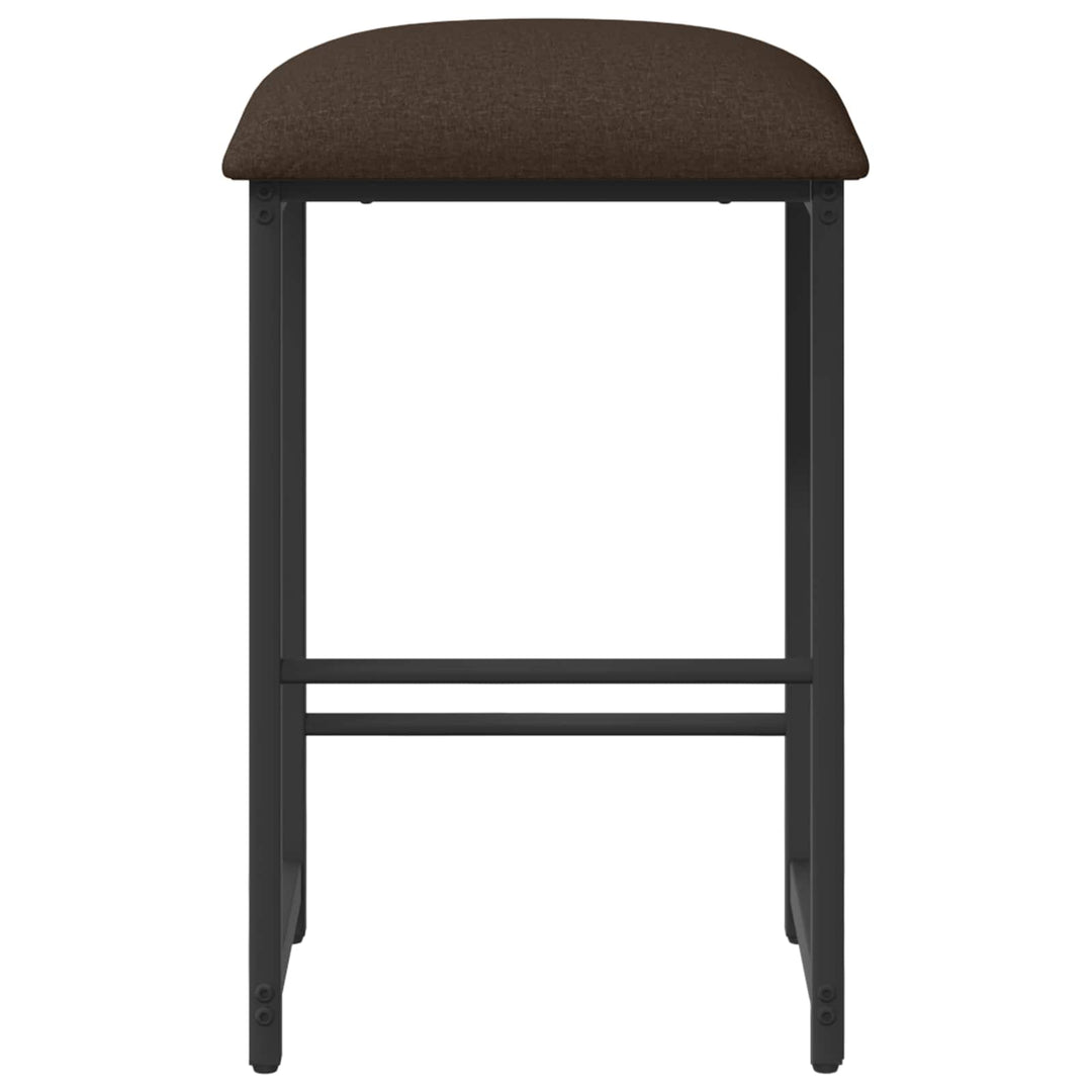 Barbænk Gråbrun 40 x 32 x 74 cm Konstrueret træ
