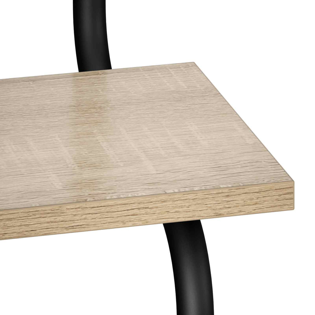 4-lags væghylde Sonoma-eg 40 x 24,5 x 104 cm Konstrueret træ