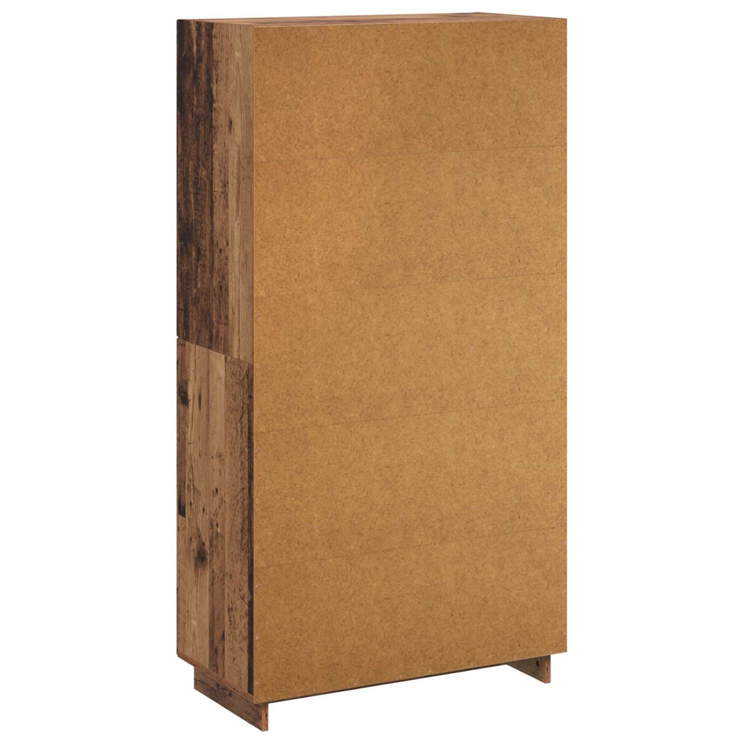 Highboard Gammelt træ 79 x 41 x 151 cm Konstrueret træ