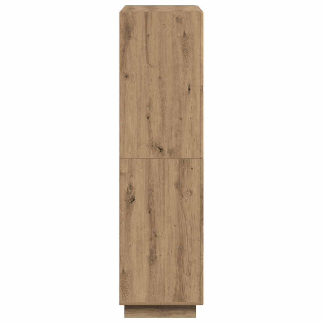 Highboard Artisan-eg 79 x 41 x 151 cm Konstrueret træ
