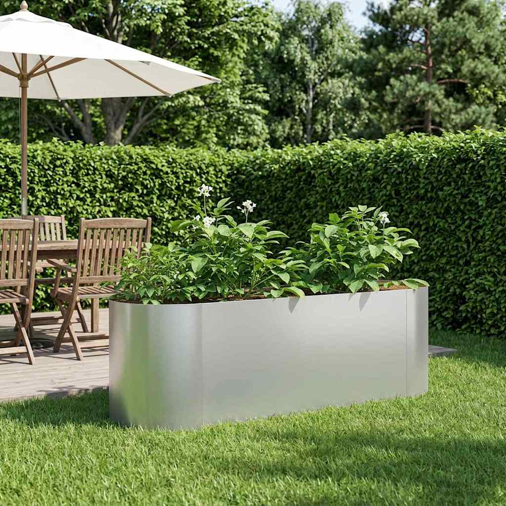 Hævet Havebed Galvaniseret stål 120 x 40 x 40 cm