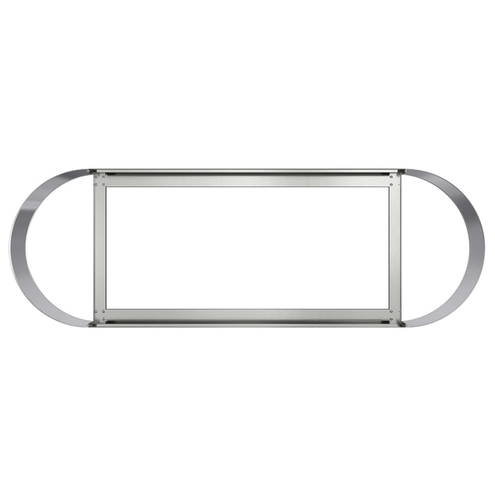Hævet Havebed Galvaniseret stål 120 x 40 x 40 cm