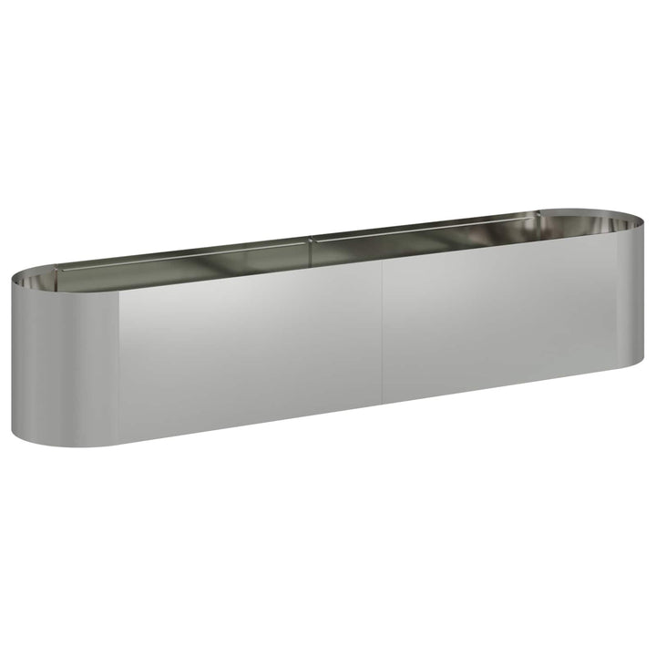 Hævet Havebed Galvaniseret stål 200 x 40 x 40 cm
