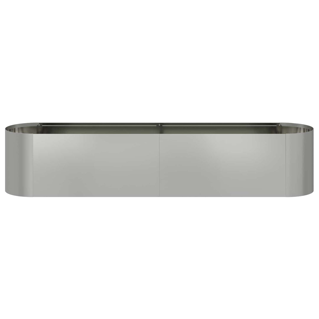 Hævet Havebed Galvaniseret stål 200 x 40 x 40 cm