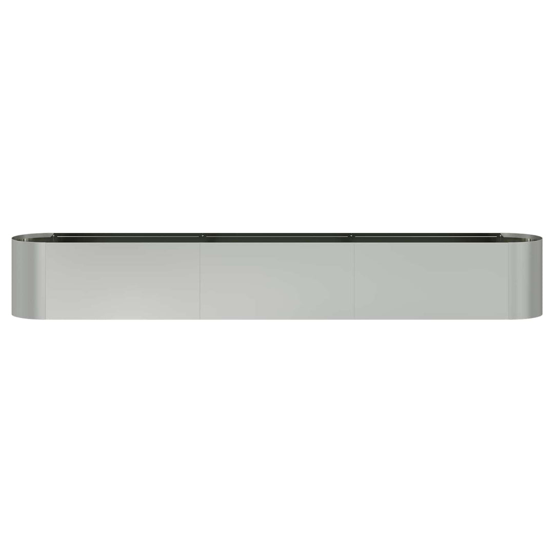 Hævet Havebed Galvaniseret stål 280 x 40 x 40 cm
