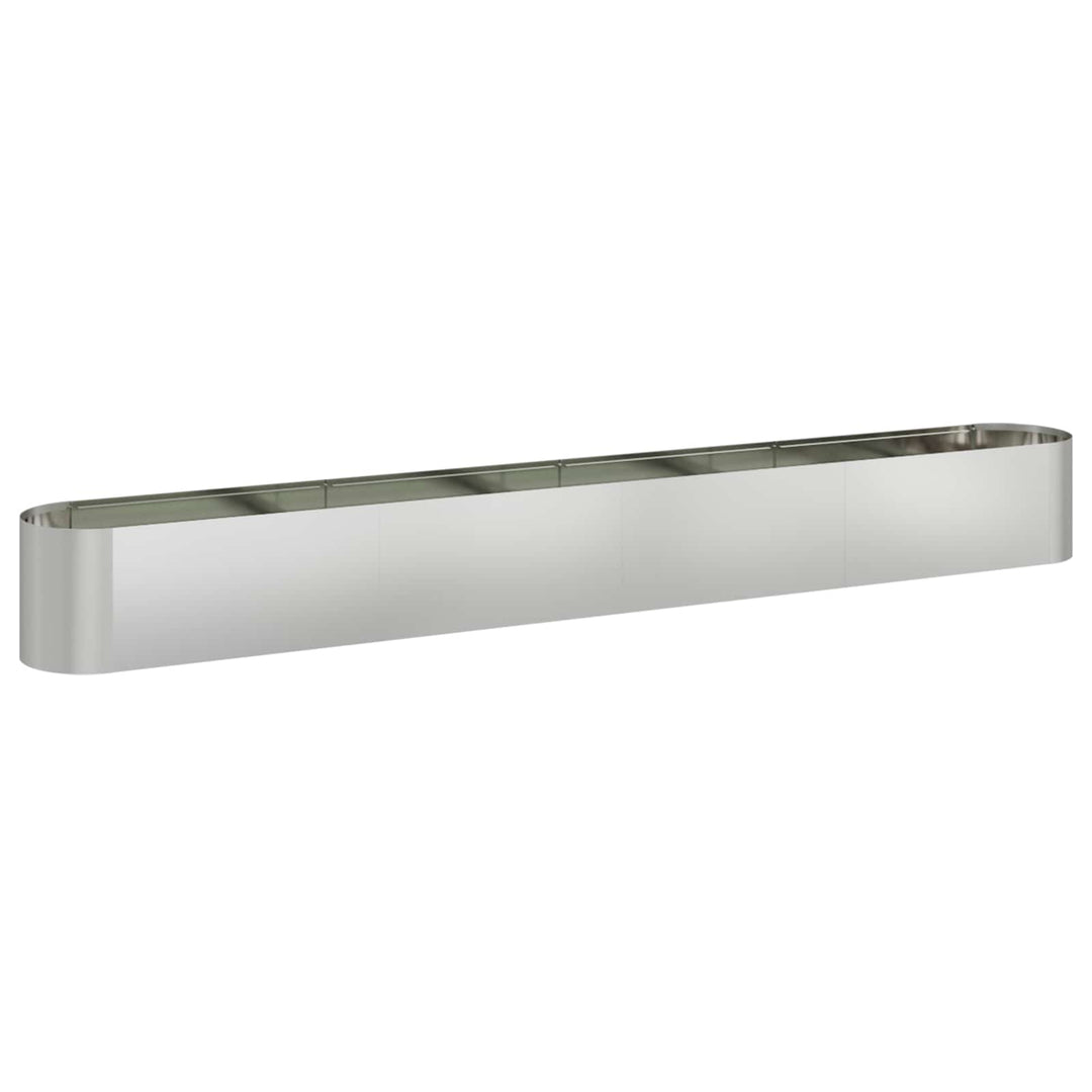Hævet Havebed Galvaniseret stål 360 x 40 x 40 cm