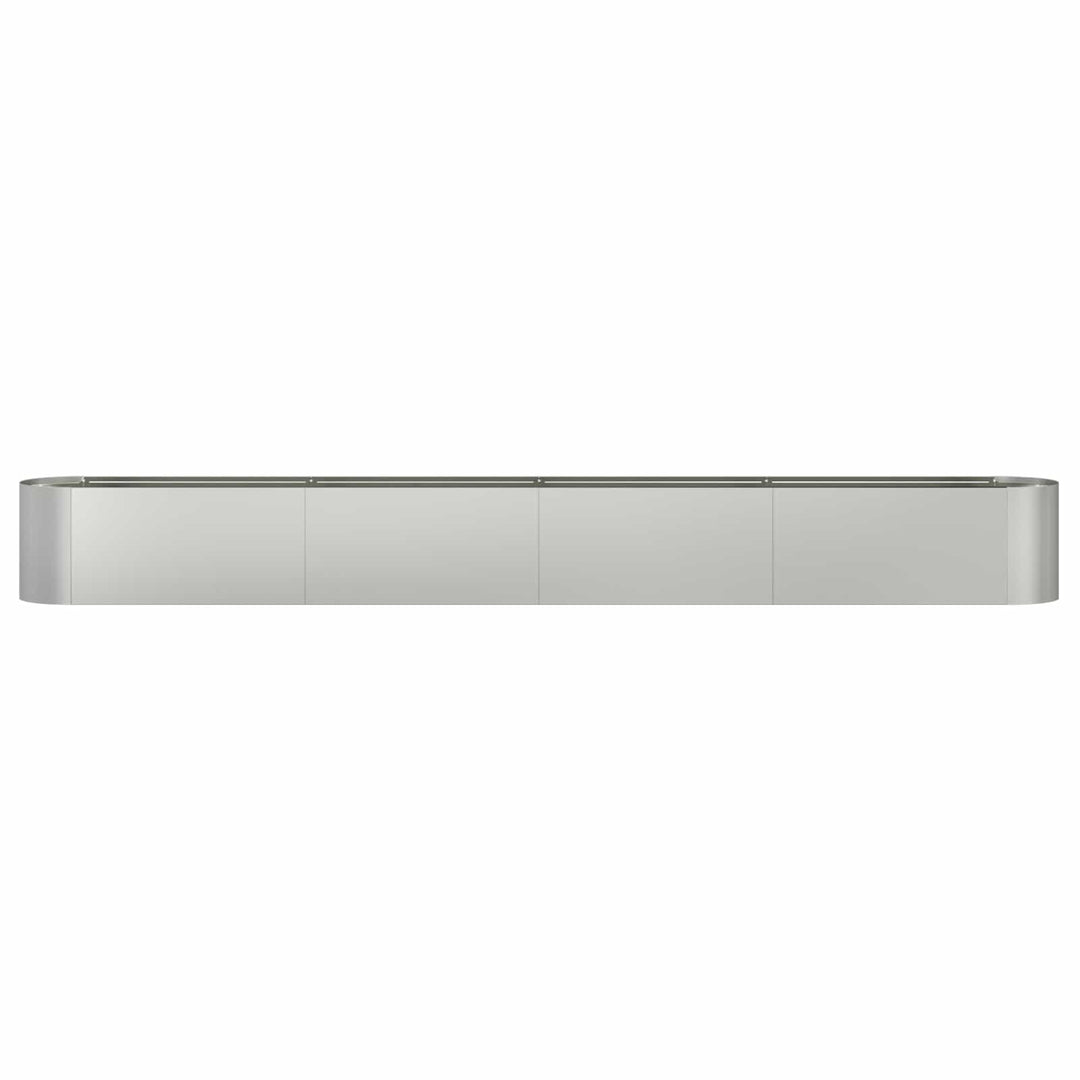 Hævet Havebed Galvaniseret stål 360 x 40 x 40 cm